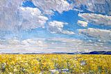 Afternoon Sky, Harney Desert by childe hassam
